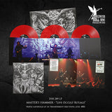 MASTER'S HAMMER - Live Occult Rituals 3LP w/booklet (RED) (Preorder)