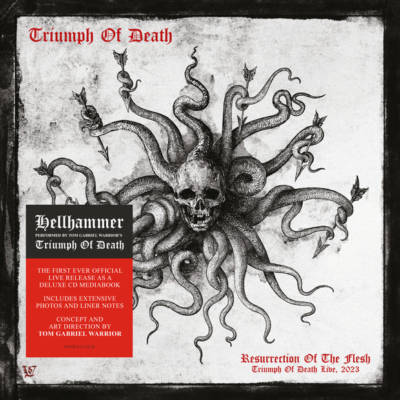 TRIUMPH OF DEATH - Resurrection Of The Flesh MEDIABOOK CD (Preorder)