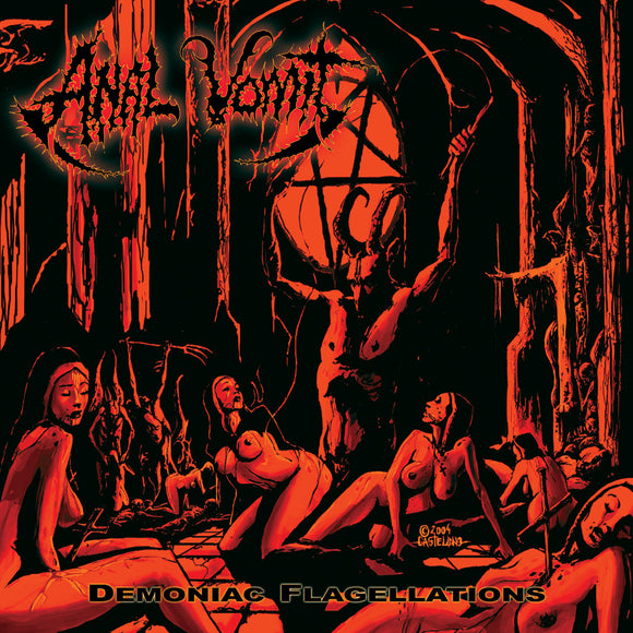 ANAL VOMIT - Demoniac Flagellations LP (SPLATTER)