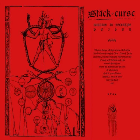 BLACK CURSE - Burning in Celestial Poison CD (Preorder)