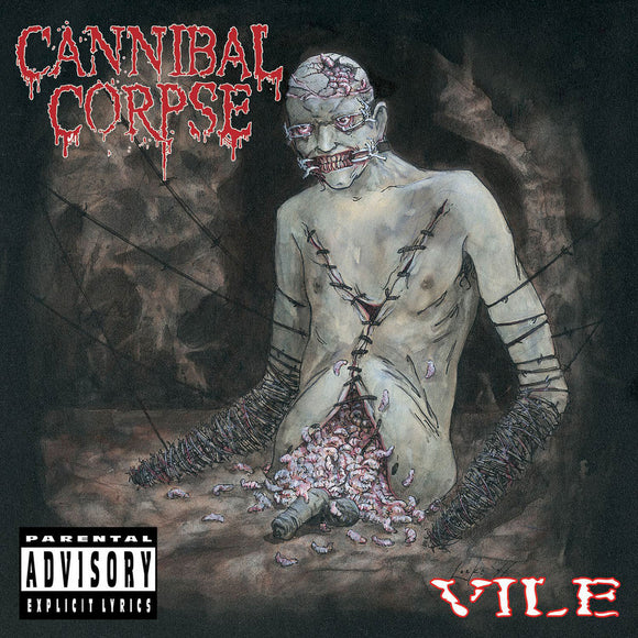 CANNIBAL CORPSE - Vile LP (SILVER/BLACK)