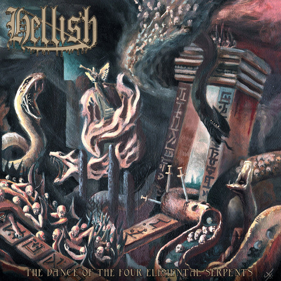 HELLISH - The Dance Of The Four Elemental Serpents LP (Preorder)