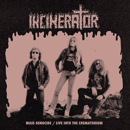 INCINERATOR - Mass Genocide / Live Into The Crematorium LP (DIEHARD) (Preorder)