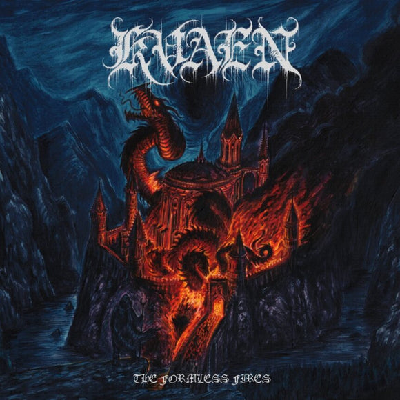KVAEN - The Formless Fires LP (BLUE SPLATTER) (Preorder)