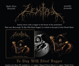 ZEMIAL - To Slay With Silent Dagger 12"EP (SHAPED PIC.DISC)