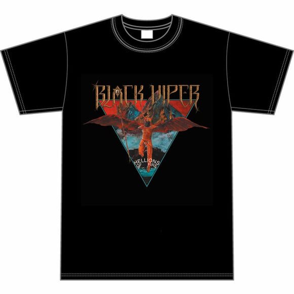 BLACK VIPER - Hellions of Fire T-SHIRT