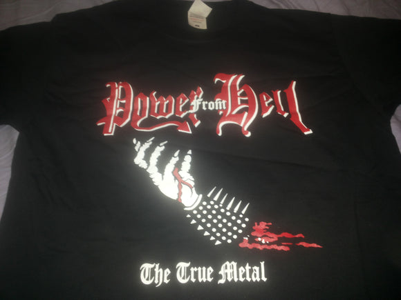 POWER FROM HELL - The True Metal T-SHIRT