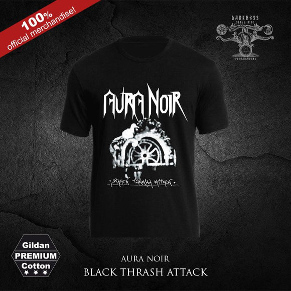 AURA NOIR - Black Thrash Attack T-SHIRT (XL)