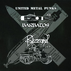 BARBATOS / BLIZZARD - United Metal Punks 10"EP