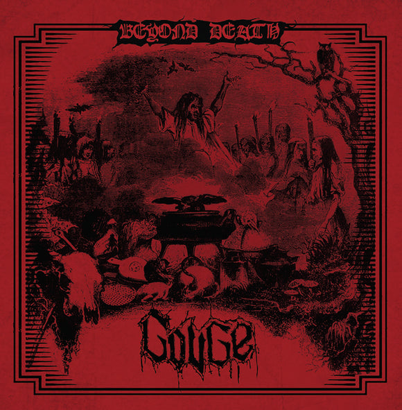 GOUGE - Beyond Death LP (SPLATTER)