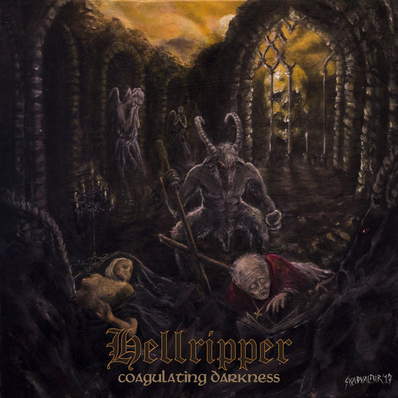 HELLRIPPER - Coagulating Darkness LP