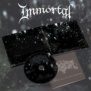 IMMORTAL - Battles In The North CD (alt. cover)