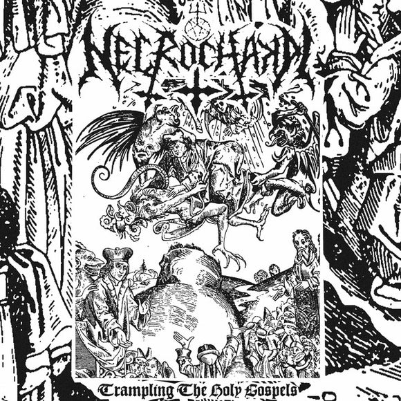 NECROCHAKAL - Trampling The Holy Gospels 7”EP