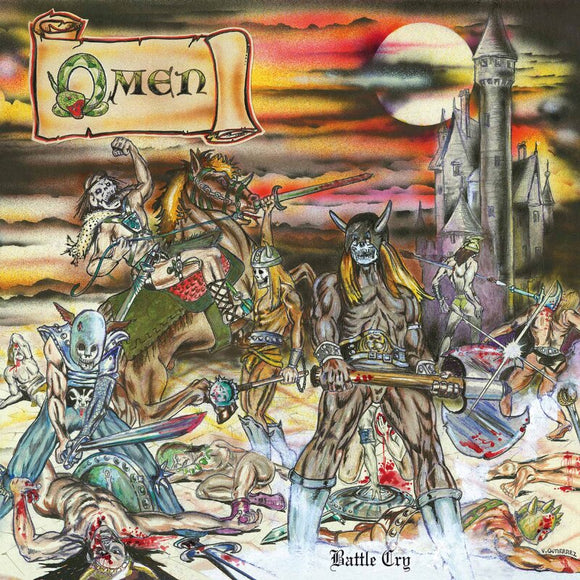 OMEN - Battle Cry LP (SILVER)