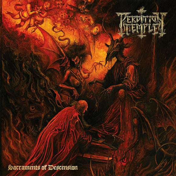 PERDITION TEMPLE - Sacraments Of Descension LP (SPLATTER)