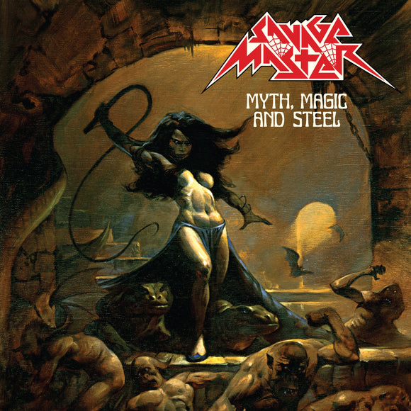 SAVAGE MASTER - Myth, Magic & Steel LP (YELLOW/ORANGE)