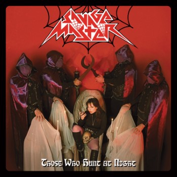 SAVAGE MASTER - Those Who Hunt At Night LP (RED/BLACK)