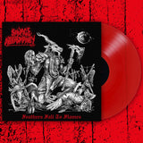 SAVAGE NECROMANCY - Feathers Fall To Flames LP (BLOOD RED)