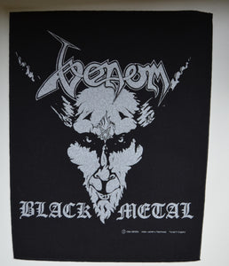 VENOM - Black Metal BACK PATCH